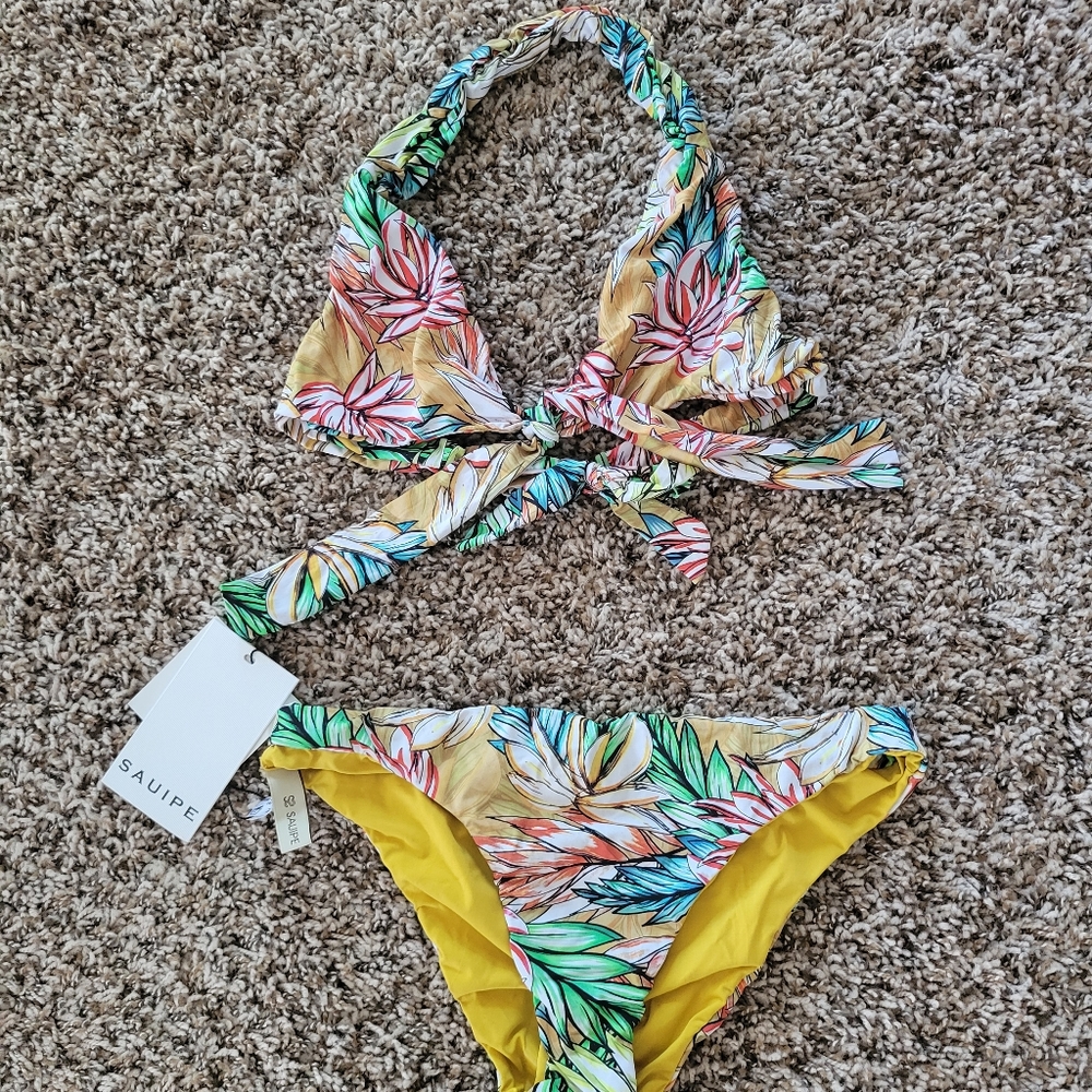 Sauipe NWT Lilly Bikini Tropical